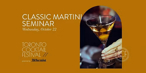Classic Martini Seminar