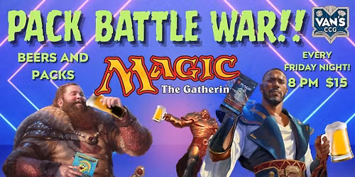 PACK BATTLE WAR!! at Vans