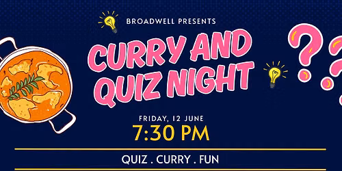Curry and Quiz Night