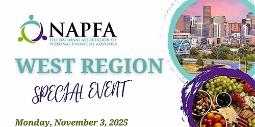 NAPFA West Region Special Event