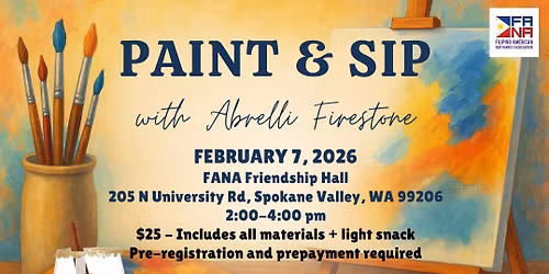 \ud83c\udfa8\u2728 PAINT & SIP with Abrelli Firestone
