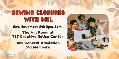 Sewing Closures on Garments with Mel