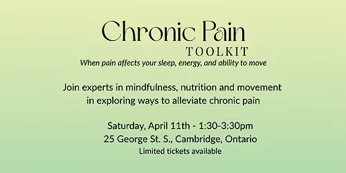 Navigating Chronic Pain through Nutrition, Movement, and Regulation