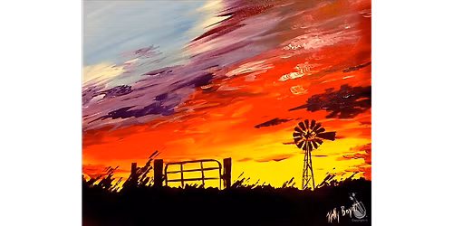 Sunset at Granbury - Paint and Sip in New Braunfels | Classpop!\u2122