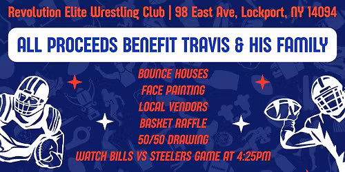 Tailgate for Travis Fundraiser \ud83c\udfc8