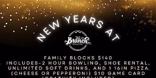 New Years Eve at The Branch