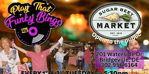 Funky (Music) Bingo! in Bridgeville, DE!