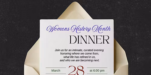 A Women\u2019s History Month Dinner Experience: ROOTED, SEASONED & BECOMING