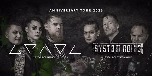 GRENDEL & System Noire live in Wien!