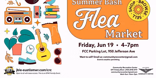 Flea Market at the Summer Bash