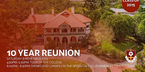 St Peters Class of 2015 \u2013 Let\u2019s Reunite!