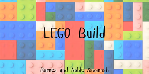 Holiday LEGO Snowman Build Event