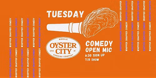 Comedy Open Mic at Oyster City Brewing Company