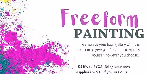 Freeform Acrylic Painting with Katelyn 11\/15@3