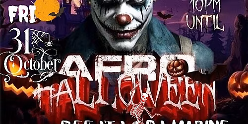 AFRO HALLOWEEN PARTY