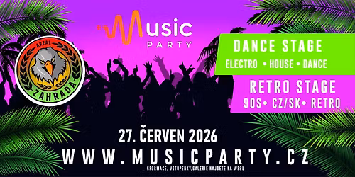 MUSICPARTY HO\u0158ICE 27\/6\/2026