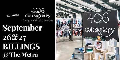 406 Consignary Billings Kids Consignment Boutique PopUp