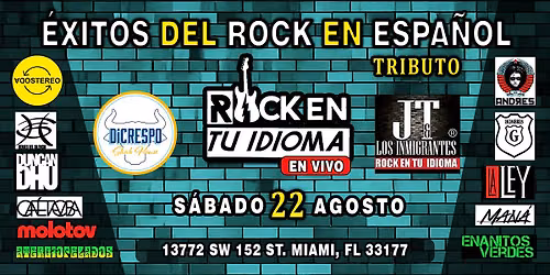 Una Noche de ROCK EN TU IDIOMA en Kendall, FL