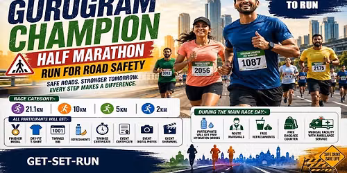 Gurugram Champion Half Marathon