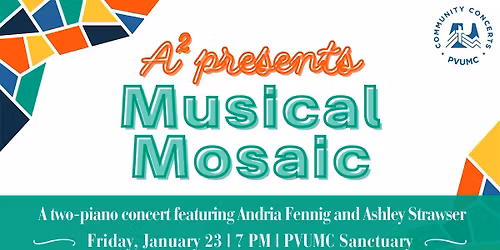 Free Community Concert at PVUMC: Musical Mosaic