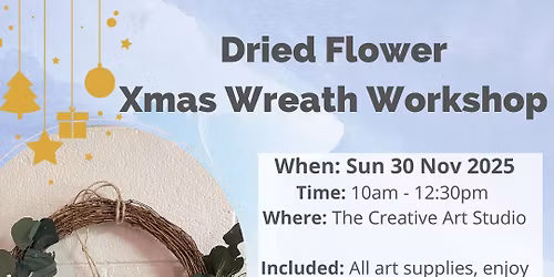Sun 30 Nov - Xmas Wreath
