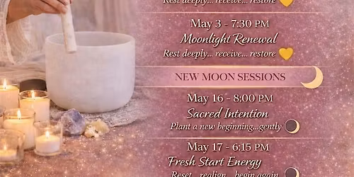 Sacred Intention Sound Bath