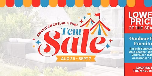 American Casual Living's Annual Tent Sale