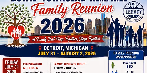 Bowie-Townsend-Hemphill Family Reunion 2026