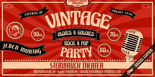 Vintage Biker's Edition mit DJ Skull