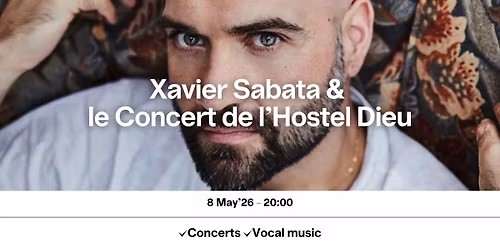 Xavier Sabata & le Concert de l'Hostel Dieu