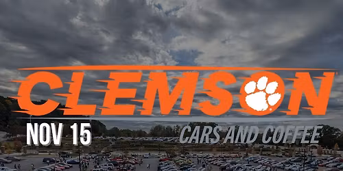 Clemson Cars and Coffee - November