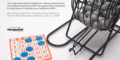 Bingo Night Tuesdays (Resident Event)