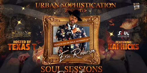 Urban Sophistication Presents A Soul Sessions With Eric Roberson