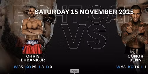 Eubank vs Benn boxing re match