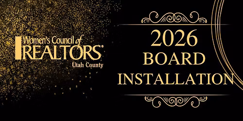 WCR Utah County 2026 Board Installation