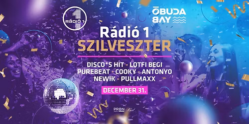 R\u00e1di\u00f3 1 Szilveszter \ud83c\udf86 \u00d3buda Bay \ud83c\udf86 12.31.  