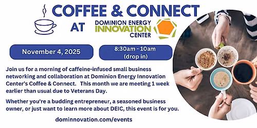 DEIC Coffee & Connect - November 2025