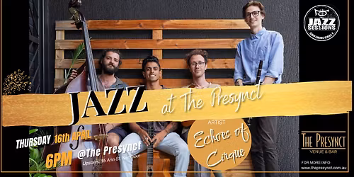 Echoes of Cirque  @ The Jazz Sessions