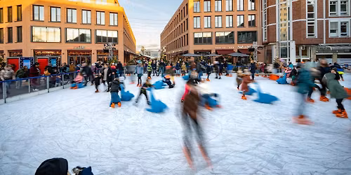 Eislaufbahn des Monheimer Sternenzaubers