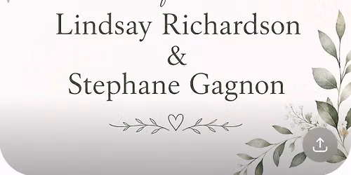 Wedding Social for Lindsay Richardson & Stephane Gagnon 