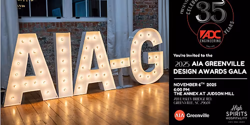 2025 AIA-Greenville Design Awards