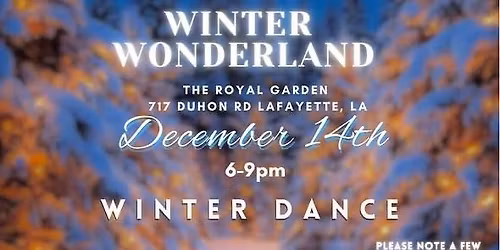Dance Acadiana - WINTER WONDERLAND DANCE\u2744\ufe0f\u2603\ufe0f