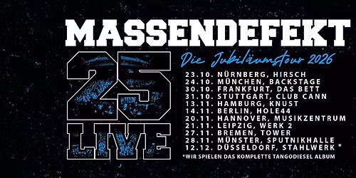 MASSENDEFEKT | clubCANN Stuttgart