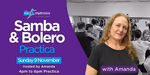 Sunday Samba de Gafieira and Bolero Practica