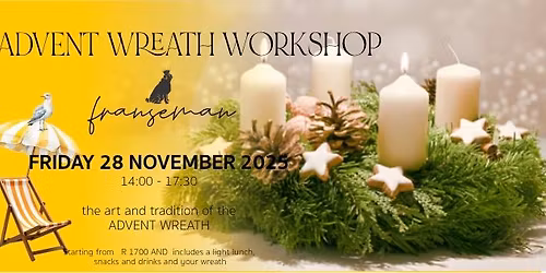 FRANSEMAN TRADITIONAL ADVENT WREATH MASTER CLASS