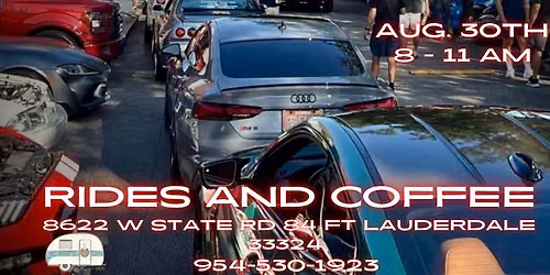 Rides & Coffee at Detail Superstore Ft Lauderdale