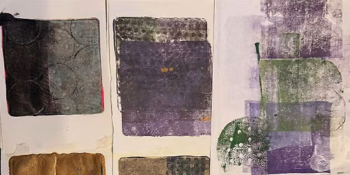 Geli plate printing with Andy Mathison