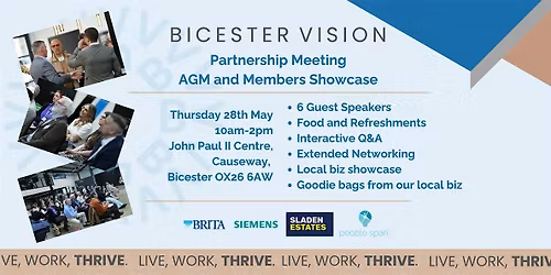 Partnership Meeting - Members Showcase + AGM