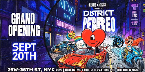 The #1 Reggaeton Club in Midtown - DISTRICT PERREO - Latin Dance Party