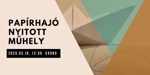 Pap\u00edrhaj\u00f3 Nyitott \u00cdr\u00f3m\u0171hely 8.